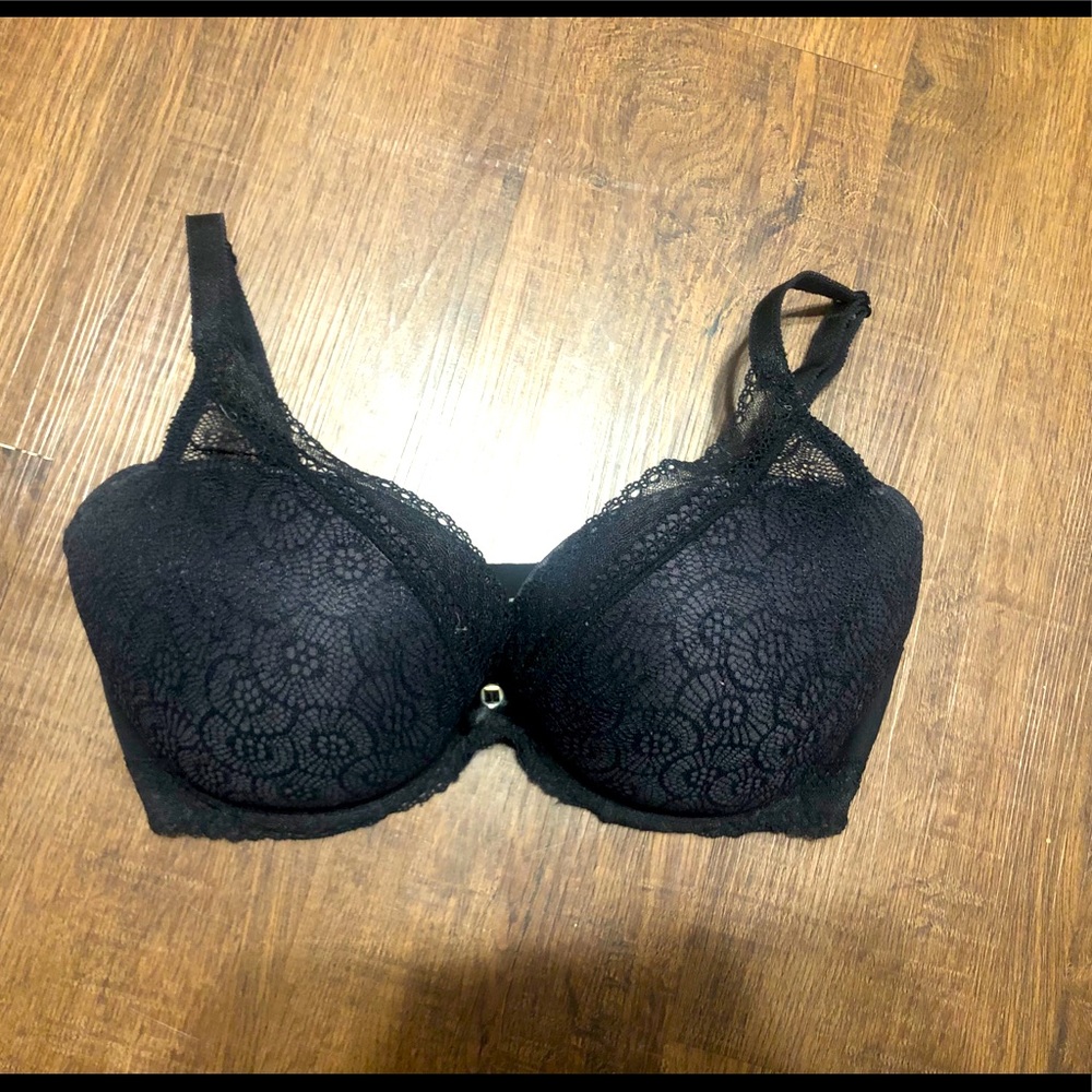 Chantelle Magnifique Minimizer Black Sz 32 DDDD
